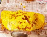 オムライス弁当の失敗しない卵の巻き方作り方4写真