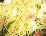 1人ランチ残り物で変わり焼きそば作り方3写真