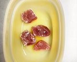 【離乳食中期】レンジで赤身魚作り方1写真