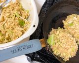 小麦粉不使用！オートミールお好み焼き作り方4写真