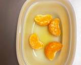 【離乳食初期·中期】レンジでみかん作り方1写真