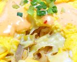 豚キムチオムライス~時々チーズ in ~作り方13写真