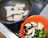 なすぴー肉の南蛮酢炒め☆作り方1写真