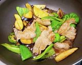 なすぴー肉の南蛮酢炒め☆作り方2写真