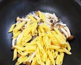 木の子のペンネアラビアータ作り方5写真