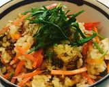 冷凍たこ焼きで炊き込みご飯作り方4写真