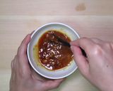 ポン酢でピーマンとナスの味噌そぼろ作り方1写真