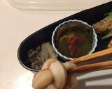 文月27　チキンカツ　海苔弁当作り方6写真