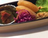 文月27　チキンカツ　海苔弁当作り方7写真