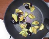 ポン酢でピーマンとナスの味噌そぼろ作り方5写真