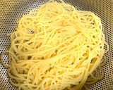 マカ入りアスパラガスとトマトの冷製パスタ作り方5写真