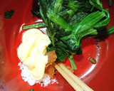 簡単！旨い！サバ缶ほうれん草の味噌マヨ♪作り方2写真