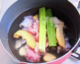 ふんわり卵の鶏粥作り方3写真