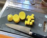 ローズマリー風味のアンチョビポテト作り方1写真