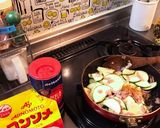 ズッキーニとベーコンの炒め常備菜作り方4写真