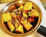 塩昆布でカンタン味付け♡南瓜煮転がし作り方2写真