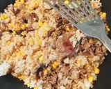 冷やご飯で作るビーフピラフ作り方4写真