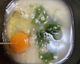 オートミールでワカメスープ作り方3写真
