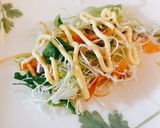 かんたんサラダ生春巻き作り方5写真