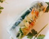 かんたんサラダ生春巻き作り方9写真