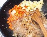 コストコビーフパティのキーマカレー風作り方4写真