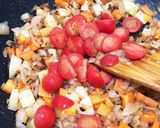 コストコビーフパティのキーマカレー風作り方5写真