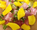白だしで☆鮪と沢庵の漬け作り方5写真