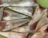 フライパンで！カツオハラスの塩焼き作り方2写真