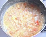 ふんわり卵の鶏粥作り方12写真