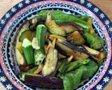 揚げ野菜のつゆびたし作り方5写真