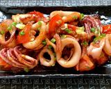 イカとトマトのとろ〜り生姜焼き☆作り方10写真