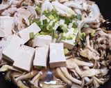 我が家のすき焼き！豚肉&キノコ作り方8写真