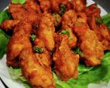 カレー風味の手羽元唐揚げ❨@≧↺≦@)❩作り方5写真