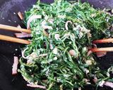 簡単!オカヒジキとハムの炒り卵♪作り方9写真