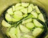胡瓜とお豆腐のあったかスープ♡台湾薬膳作り方1写真