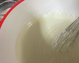 ゼリーとレアチーズの2層のケーキ作り方5写真