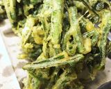 天ぷら粉でカンタン・空芯菜の天ぷら作り方4写真