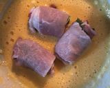 縁起物で試験を応援！豚肉の梅しそ巻きカツ作り方3写真