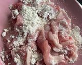 アスパラと豚こま肉のバタぽん炒め☆作り方2写真