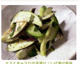 ナスときゅうりの浅漬け♪しば漬け風味作り方6写真