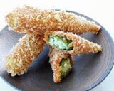 シンプルに美味しい【オクラフライ】作り方5写真