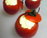 お弁当に✿ミニトマトでマヨカップ作り方4写真