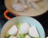 かぶと手羽先のほっこり煮。作り方2写真