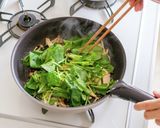 絶品！バター醤油ときのこのライスパスタ作り方4写真