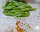 簡単！アスパラとちくわのごまマヨ和え♪作り方1写真