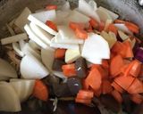 ☆田舎の味☆だご汁作り方7写真
