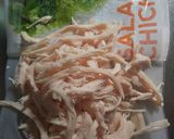 サラダチキンときゅうりの味噌マヨサラダ作り方4写真