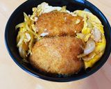 タレと卵の相性抜群！コロッケ丼！作り方6写真