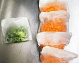 【離乳食中期】レンジで野菜スープ&野菜作り方1写真