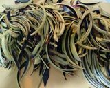 常備菜!なす皮のしん焼き(油味噌炒め)作り方1写真